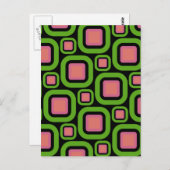 Moderne Eames Rectangle 22 Postkarte (Vorne/Hinten)