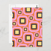 Moderne Eames Rectangle 23 Postkarte (Vorne/Hinten)
