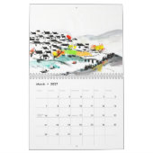 Moderne Echos Chinas – Tinte & Kulturkalender 20 Kalender (Mär 2027)