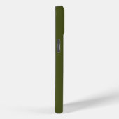 MODERNE EDITABLE ARMY GREEN IMAGE TEMPLATE Case-Mate iPhone HÜLLE (Rückseite / Rechts)