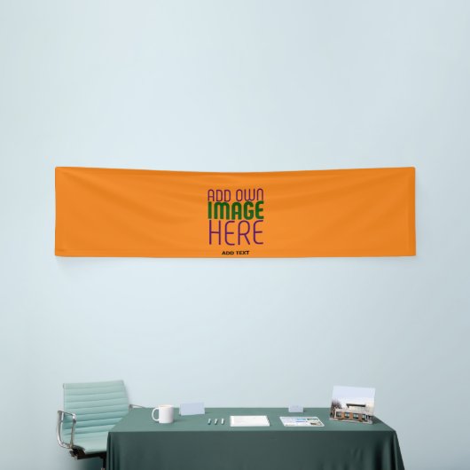 MODERNE EDITABLE DUNK ORANGE IMAGE-TEMPLATE BANNER (Messeveranstaltung)