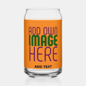 MODERNE EDITABLE DUNK ORANGE IMAGE-TEMPLATE DOSENGLAS (Rückseite)