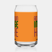 MODERNE EDITABLE DUNK ORANGE IMAGE-TEMPLATE DOSENGLAS (Rechts)