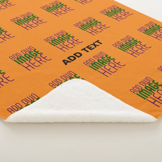 MODERNE EDITABLE DUNK ORANGE IMAGE-TEMPLATE SHERPADECKE (3/4)