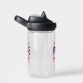 MODERNE EDITABLE EINFACHE, KLARE BILDTEXTVORLAGE TRINKFLASCHE (rechts)