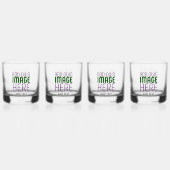 MODERNE EDITABLE EINFACHE, KLARE BILDTEXTVORLAGE WHISKYGLAS (Hinten)