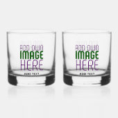 MODERNE EDITABLE EINFACHE, KLARE BILDTEXTVORLAGE WHISKYGLAS (Rückseite)