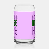 MODERNE EDITABLE EINFACHE MAUVE BILDERTEMPLATE DOSENGLAS (Links)