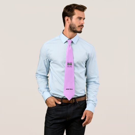 MODERNE EDITABLE EINFACHE MAUVE BILDERTEMPLATE KRAWATTE (Beispiel)