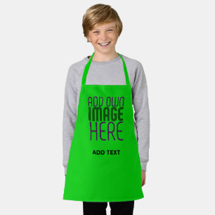 MODERNE, EDITABLE LIME GREEN BILDTEXTVORLAGE SCHÜRZE