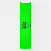 MODERNE, EDITABLE NEON GREEN IMAGE TEMPLATE BANNER (Vertikal)