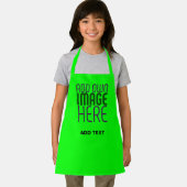 MODERNE, EDITABLE NEON GREEN IMAGE TEMPLATE SCHÜRZE (Insitu)