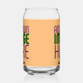 MODERNE EDITABLE PEACH ORANGE IMAGE TEMPLATE DOSENGLAS (Rechts)
