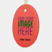 MODERNE EDITABLE RED ORANGE IMAGE TEMPLATE KERAMIK ORNAMENT (Links)