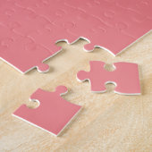 MODERNE, EDITABLE SALMON PINK BILDTEMPLATE PUZZLE (Seite)