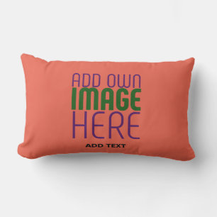 MODERNE EDITABLE TOMATO RED IMAGE TEXT TEMPLATE KISSEN FÜR DRAUßEN