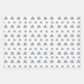 Moderne Eid Mubarak-Geschenkverpackungspapier Geschenkpapier Set (Vorderseite)