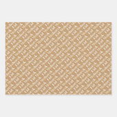 Moderne Eid Mubarak Wrapping Paper Sheets Geschenkpapier Set (Vorderseite 2)