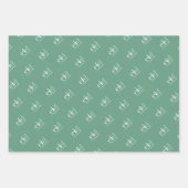 Moderne Eid Mubarak Wrapping Paper Sheets Geschenkpapier Set (Vorderseite 3)