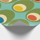 Moderne Eier aus dem Mittelalter Geschenkpapier (Ecke)