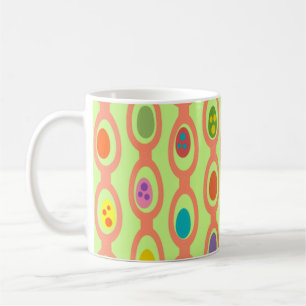 Moderne Eier aus dem Mittelalter Kaffeetasse