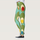 Moderne Eier aus dem Mittelalter Leggings (Links)