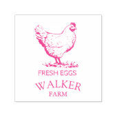 Moderne Eierkarton für Monogramm Permastempel (Design)