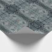 Moderne, eine Art Abstrakte Kunst in einer foggisc Geschenkpapier (Ecke)