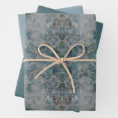 Moderne, eine Art Abstrakte Kunst in einer foggisc Geschenkpapier Set (Beispiel)