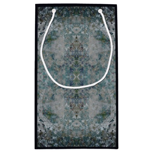 Moderne, eine Art Abstrakte Kunst in einer foggisc Kleine Geschenktüte (Rückseite)