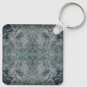 Moderne, eine Art Abstrakte Kunst in einer foggisc Schlüsselanhänger (Rückseite)