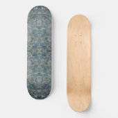 Moderne, eine Art Abstrakte Kunst in einer foggisc Skateboard (Vorderseite)