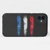 *~* Moderne einfache Abstrakte amerikanische Flagg Case-Mate iPhone Hülle (Rückseite (Horizontal))