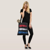 *~* Moderne einfache Abstrakte amerikanische Flagg Tasche (Am Model)