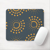 Moderne, einfache, abstrakte geometrische Musterku Mousepad (Mit Mouse)
