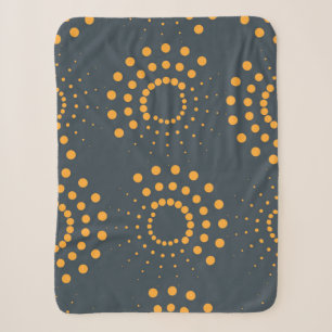 Moderne, einfache, abstrakte geometrische Musterku Sherpadecke
