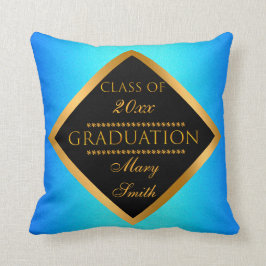 Moderne, einfache Anpassung Gold Blue Sky Kissen