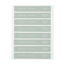 Moderne, einfache Atmosphäre Elegante Hochzeit