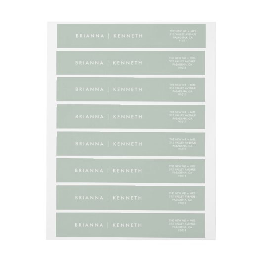 Moderne, einfache Atmosphäre Elegante Hochzeit (Bogen)