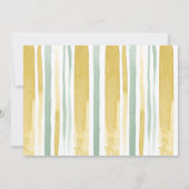 Moderne einfache Baukunst Geburtstagsparty Einladung (Rückseite)