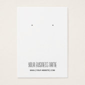 Moderne, einfache, benutzerdefinierbare Earring Di (Vorderseite)