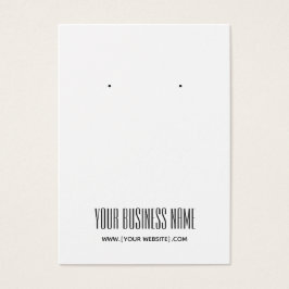 Moderne, einfache, benutzerdefinierbare Earring Di