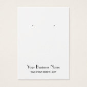 Moderne, einfache, benutzerdefinierbare Earring Di (Vorderseite)