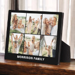 Moderne, einfache, benutzerdefinierte 6-FotoCollag Fotoplatte<br><div class="desc">Die Modern Simple Custom 6 Foto Collage Plaque ist ein wunderschön gestalteter Sake, der sechs hochgeschätzte Fotos in einem sauberen, modernen Layout präsentiert. Ideal für besondere Erinnerungen, ermöglicht diese Plakette eine einfache Personalisierung mit eigenen Texten oder Familiennamen und ist somit ein vielseitiges Geschenk für jeden Anlass. Aus langlebigen Materialien gefertigt,...</div>