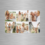 Moderne, einfache, benutzerdefinierte 6-FotoCollag Magnet<br><div class="desc">Mit unserem Modern Simple Custom 6 Foto Collage Magnet fügen Sie Ihrem Platz eine persönliche Touch hinzu! Dieser stilvolle Magnet lasse Ihnen, sechs Ihrer Lieblings-Fotos zu präsentieren und so ein einzigartiges und aussagekräftiges Design zu schaffen. Ideal für Ihren Kühlschrank, Spind oder jede Magnetoberfläche, kombiniert es Funktionalität mit einem persönlichen Flair....</div>