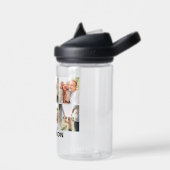 Moderne, einfache, benutzerdefinierte 6-FotoCollag Trinkflasche (Links)