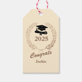 Moderne, einfache, benutzerfreundliche Jahr- und N Geschenkanhänger