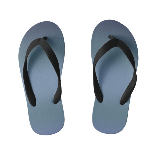 Moderne einfache blaue Marine Farbe Kinderbadesandalen (Fußbett)