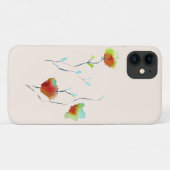 Moderne, einfache Blume Herbst Kunst Case-Mate iPhone Hülle (Rückseite (Horizontal))