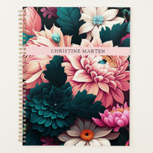 Moderne, einfache Blume Planer